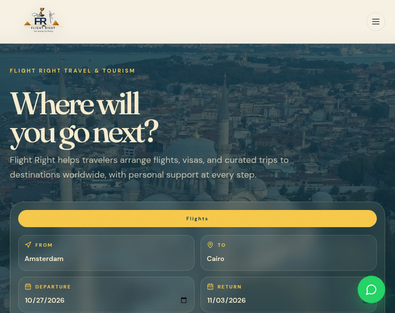 Flight Right project preview